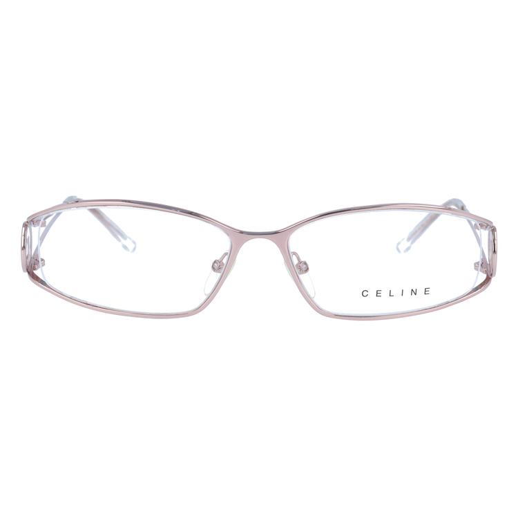 セリーヌ フレーム 伊達 度付き 度入り メガネ 眼鏡 CELINE VC1359M 56サイズ 0SBN レディース ハーフリム/スクエア プレゼント ギフト ラッピング無料｜glass-expert｜05